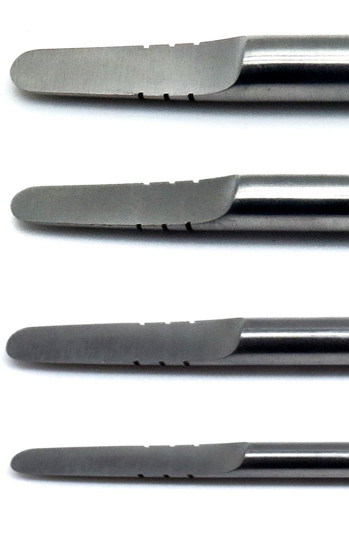 SUPERIOR INSTRUMENTS Dental Chisels 8 Pieces Ridge Standard Implant Bone Splitting Periodontal Extracting Instruments - Image 4